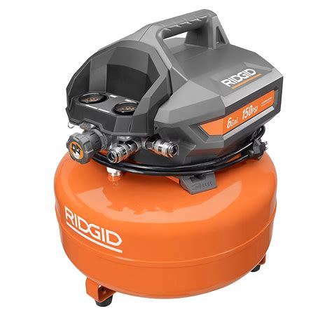 Get free shipping on qualified Pancake Portable Air Compressors products or Buy Online Pick Up in Store today in the Tools Department. . Ridgid 6 gal portable electric pancake air compressor